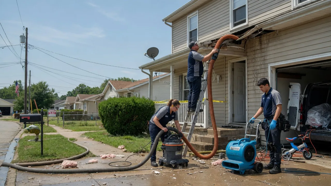 Water Damage Restoration in Ridge Farm, IL near me